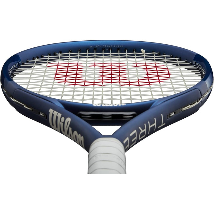 Тенісна ракетка Wilson Triad Three для дорослих, синя