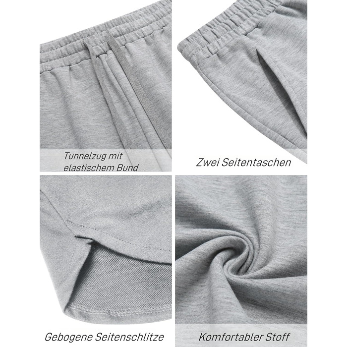 Чоловічі спортивні шорти Coofandy (2 шт.) - бордовий/чорний, XXL