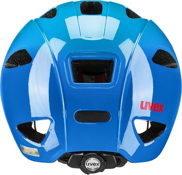 Дитячий велосипедний шолом uvex oyo, легкий, регулювання розміру, ocean blue, 45-50 см, можливість встановлення LED-світла