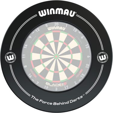 Захисне кільце для дартс Winmau, універсальний розмір, чорне
