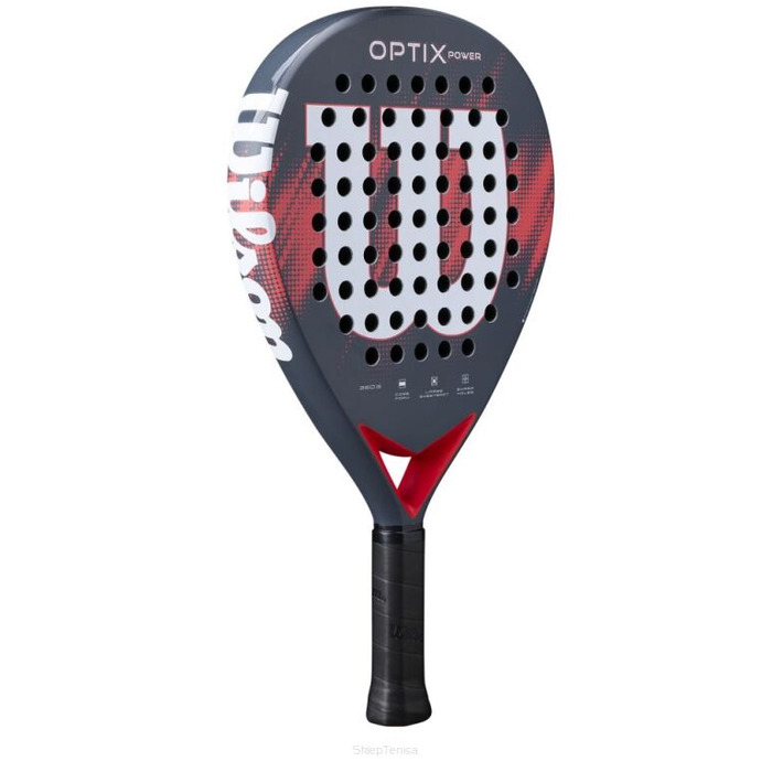 Ракетка для падел-тенісу Wilson Optix V2 Power, червона