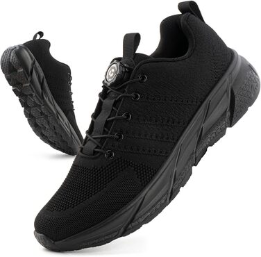 Кросівки Hitmars для чоловіків та жінок: спортивні, для бігу, повсякденні, легкі, дихаючі, чорні, розміри EU 36-47