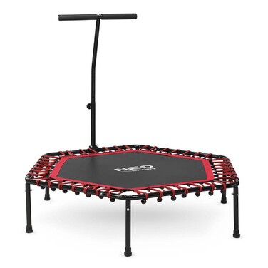 Фітнес-батут Neo-sport шестикутний з ручкою, 100 см, до 100 кг