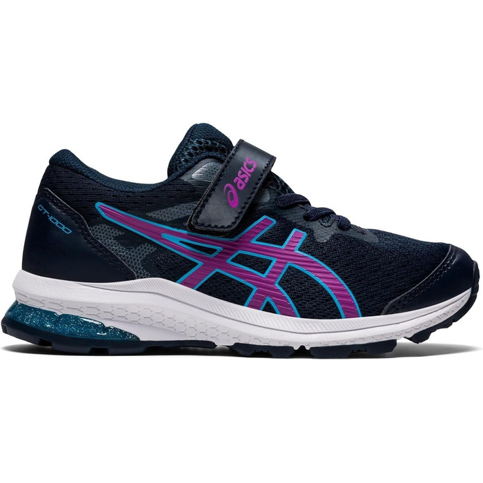 Дитячі кросівки для бігу ASICS GT-1000 9 GS, розмір 28.5 EU, колір French Blue Digital Grape