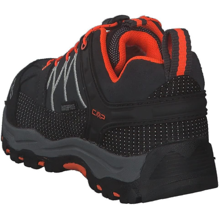 Дитячі трекінгові черевики CMP Rigel Low Wp для хлопчиків, Антрацит/Помаранчевий, 33 EU