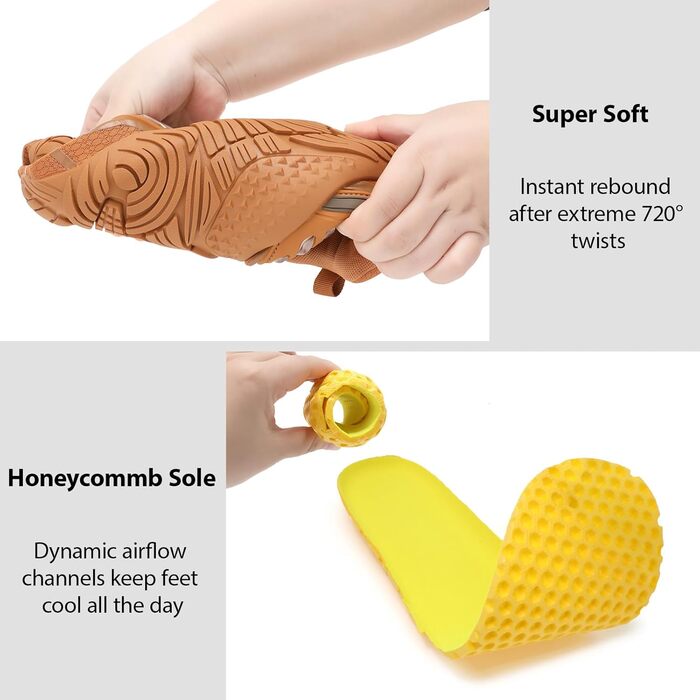 Чоловічі босі кросівки з широкою передньою частиною, Zero Drop, мінімалістичне взуття для тренувань, крос-тренінг, ходьби, хайкінгу, води, важкої атлетики, босі кросівки (42.5 EU, Кофе)