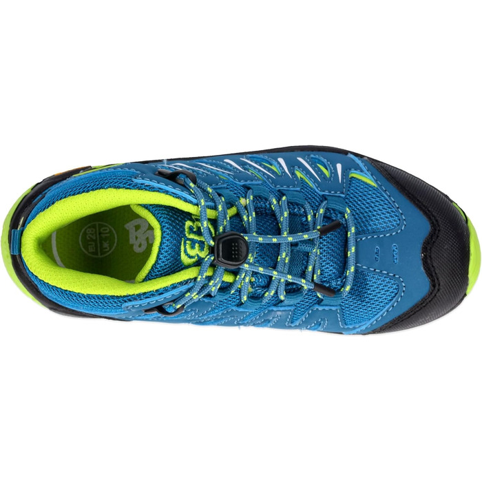 Дитячі кросівки для трейлраннінгу Brütting Mädchen Expedition, 26 EU, Petrol Lemon