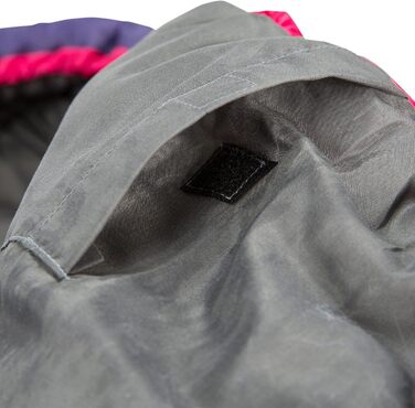 Сплячий мішок Trespass Bunka Unisex на 3 сезони з поролоновою наповнювачем (фіолетовий)