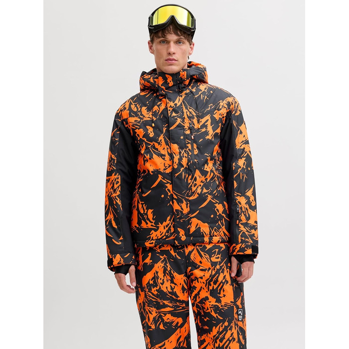 Куртка чоловіча JACK & JONES Shell-Jacke SKI AW25 XXL Exuberance гірськолижна, водонепроникна