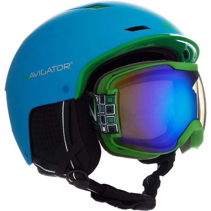 Лижна маска NAVIGATOR SIGMA для сноуборду, унісекс, зелена
