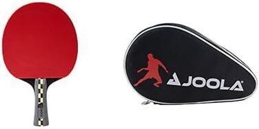 Професійна ракетка для настільного тенісу JOOLA Carbon Pro ITTF з чохлом, карбон, для змагань