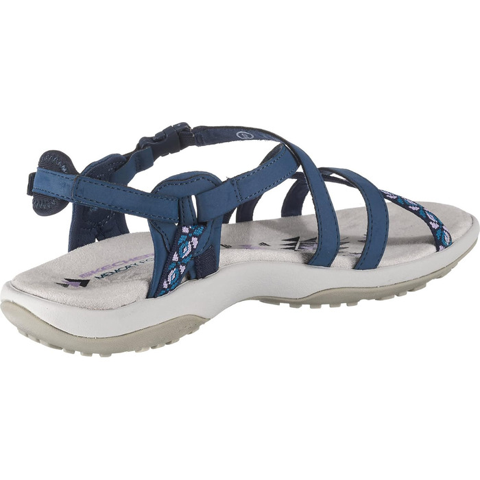 Сандли Skechers Reggae Slim-Vacay для жінок (42 EU, темно-синій ремішок Duraleather)