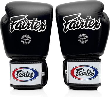 Fairtex BGV1 боксерські рукавички для Муай Тай, MMA, чорні, дитячі, 4 унції, легкі, ударопоглинаючі