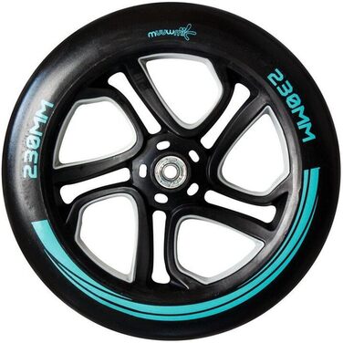 Алюмінієвий самокат Muuwmi Pro, 230/205 мм, ABEC 7, регульований, XL дека, BMX кермо, сертифікат GS