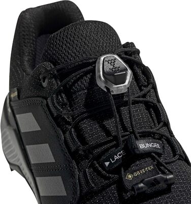 Дитячі трекінгові черевики Adidas Terrex GORE-TEX, чорний/сірий/чорний, 34 EU