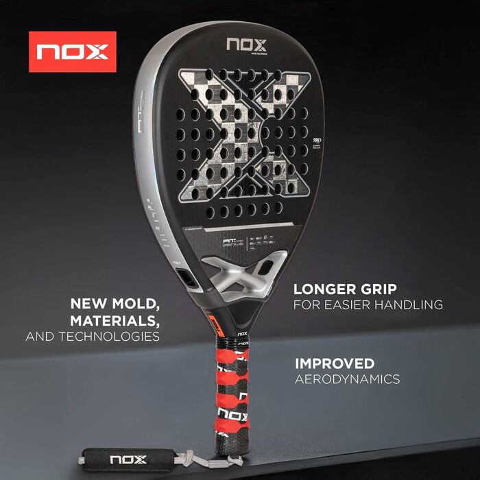 Падель ракетка Nox AT Genius Attack 18k Agustín Tapia 2024