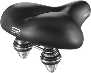 Велосипедне сідло Selle Royal Manhattan, 27x45x10 см, чорне