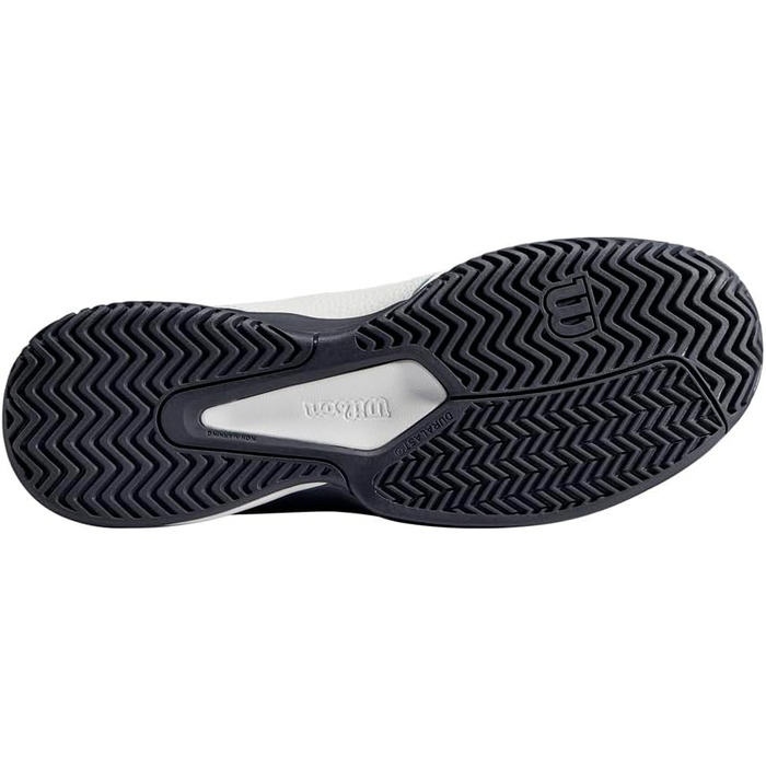 Тенісне взуття Wilson Rush Comp Ltr Unisex White White Ebony 41 1/3 EU