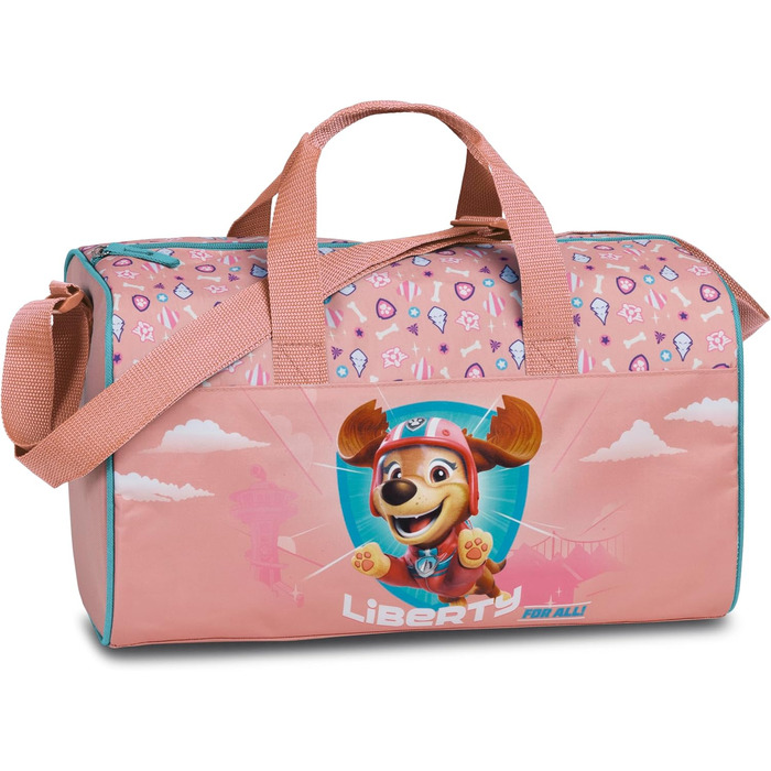 Дитяча спортивна сумка Paw Patrol Liberty, для хлопчиків і дівчаток, рожева, 12 л, 39x29x18 см