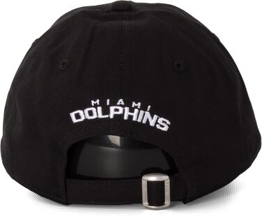 Кепка New Era 9FORTY MLB NFL Limited Edition Miami Dolphins, чорна, універсальний розмір