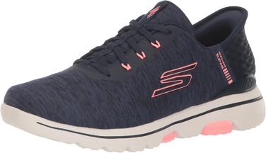 Жіночі гольф-кросівки Skechers Go Walk 5 Relaxed Fit, 41 EU, Navy