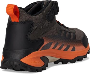 Черевики Merrell Moab Speed 2 Mid Waterproof з альтернативною застібкою (33 EU, Gunsmoke Orange)