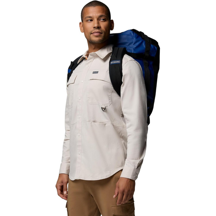 Унісекс спортивна сумка-дафл Columbia Landroamer 40L, синя (Mountain Blue), універсальний розмір