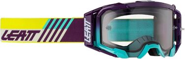 Універсальні мотокрос-окуляри Leatt Velocity 5.5, індиго/світло-сірі, унісекс, універсальний розмір