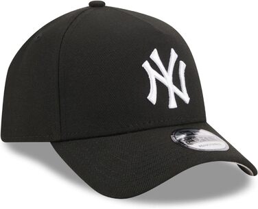 Кепка бейсболка New Era 9Forty A-Frame Snapback MLB New York Yankees чорна, універсальний розмір