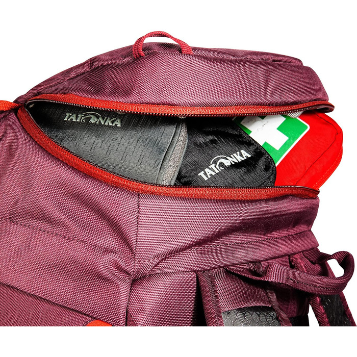 Рюкзак для туризму Tatonka Hike Pack 22 л з вентильованою спинкою та дощовиком, легкий, зручний, зелений