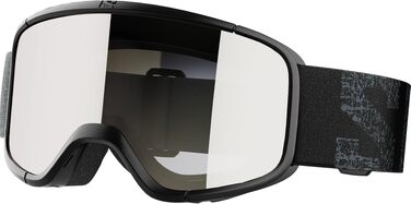 Маска для лиж та сноуборду Salomon Aksium 20 S Unisex, чорно-біла
