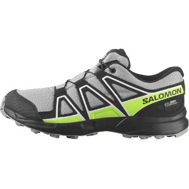 Черевики трекінгові Salomon Speedcross Waterproof для хлопчиків, 35 EU, Alloy Black Green Gecko