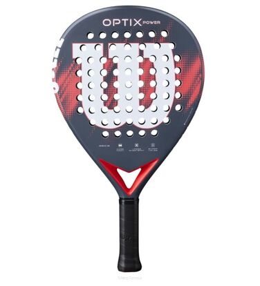 Ракетка для падел-тенісу Wilson Optix V2 Power, червона