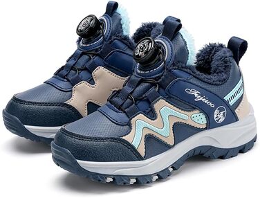 Дитячі зимові черевики Kinder Baumwolle, розмір 28-41, колір блакитний