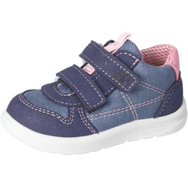 Черевики RICOSTA для дівчаток та хлопчиків SAM, дитячі черевики для перших кроків, ширина: середня, знімна устілка, веганські (24 EU, Ozean Nebel Rosa 140)