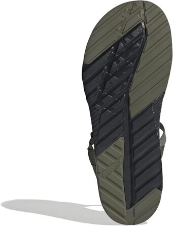 Сандалії Adidas Terrex Hydroterra Light Unisex, 42 EU, чорний/оливковий/білий