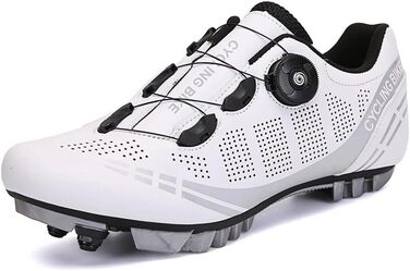 Жіночі MTB-взуття для катання, зручні велотуфлі для занять спортом в приміщенні, сумісні з SPD, білі