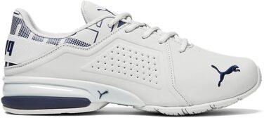 Кросівки PUMA Viz Runner Cross для чоловіків (47 EU, сірий/темно-синій)