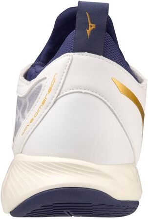 Волейбольне взуття Mizuno Wellenmaße 50 EU White Blueribbon Mp Gold