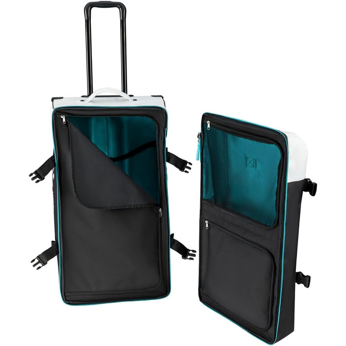 Сумка для лиж HEAD Rebels Travelbag, 120 л, чорний/білий, EU