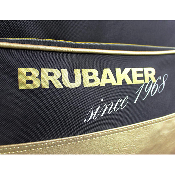 BRUBAKER набір для лижника St. Moritz: чохол для лиж та сумка для взуття, 1 пара лиж (170 см), палиці, взуття, шолом, чорний/золотий