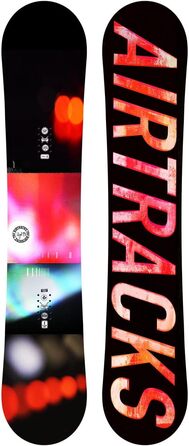 Жіночий сноуборд AIRTRACKS Freestyle/Freeride Lights Lady Hybrid Rocker 138-154 см