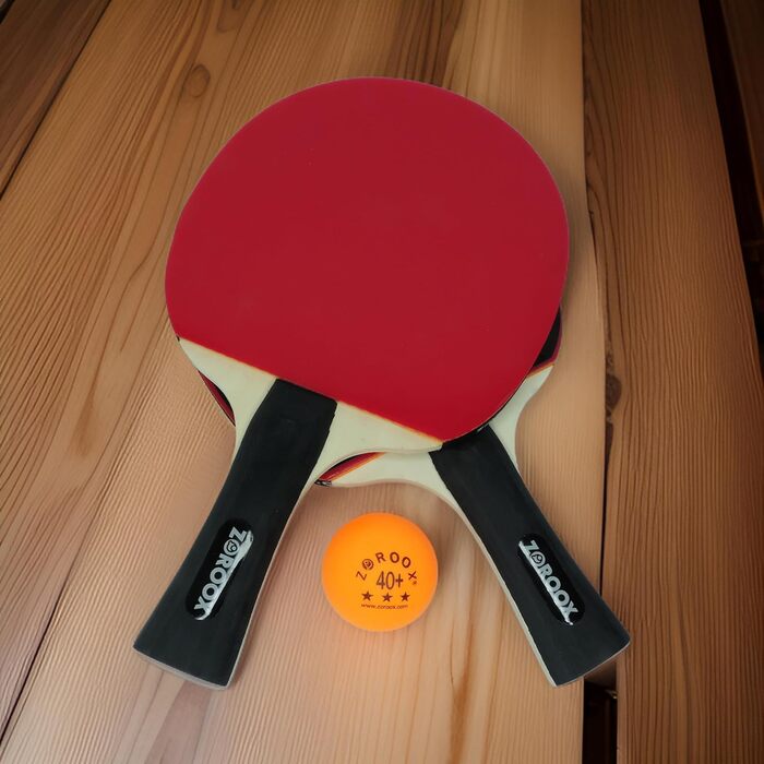 Набір тенісних кульок ZOROOX 3 зірки, 40+ | 9, 18, 36 або 72 кульки в упаковці | Якісні тренувальні кульки ABS для гри в приміщенні та на вулиці, змагання та розваги (Оранжеві)