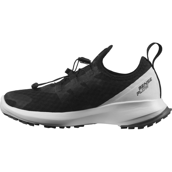 Дитячі трейлранні кросівки Salomon Sense Flow Climasalomon Waterproof, 40 EU, чорний/білий/Quiet Shade
