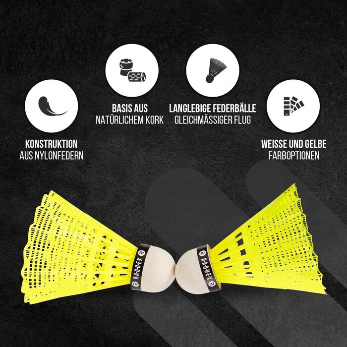 М'ячі для фрізбі Raquex 79 Speed, білі (Very Fast 79, жовті)