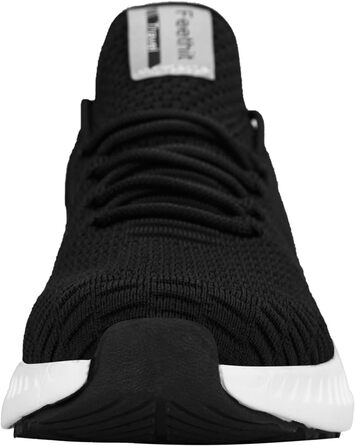 Жіночі кросівки Feethit для бігу та фітнесу. Легкі, дихаючі, з гумовою підошвою. Білі та чорні, розмір 38 EU