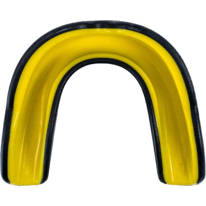 Захисний капу для спорту Guardian: бокс, MMA, кікбоксинг. Зручний, регульований, чорно-зелений/чорно-жовтий