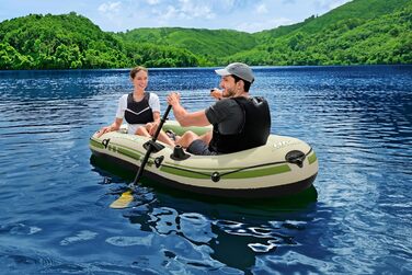 Надувний човен Bestway Hydro-Force Voyager X2 232×118×37 см комплект