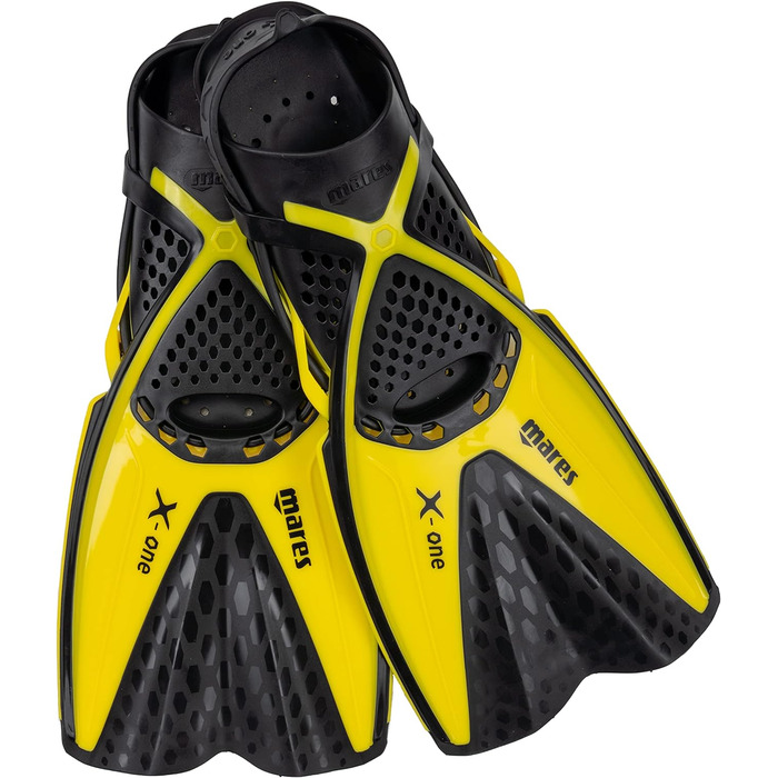 Ласти для плавання Mares Aquazone X-One, жовті, унісекс, L-XL, для дорослих