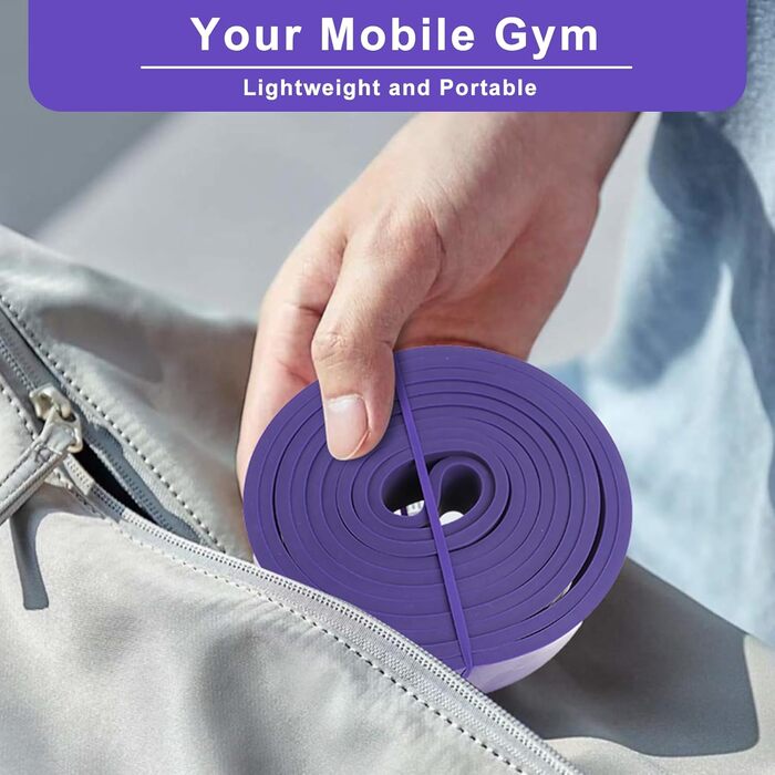 Еластична стрічка для фітнесу та йоги, 3 шт. (50-100 lbs)